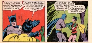World's Finest #153 (1965), the issue where Batman slaps Robin.